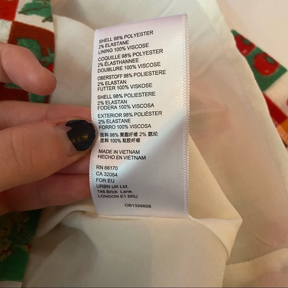 urban outfitters tia button front mini dress - Picture 7 of 9